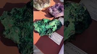 Feria de minerales naturales mineralesdecoleccion adam zhurek foryou [upl. by Ahsinev]