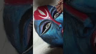 part 2 of maa kali drawing art paintidrawing ytshorts artlifestyle kalimantan 1millionviews [upl. by Aikimat]