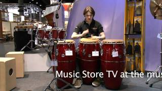 Musikmesse 2011 Sonor Latino Congas Live Demo english [upl. by Lani]