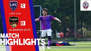 KV Junior League U14 2023  Lestari Junior FC vs Alamanda 20 FC Match Highlights [upl. by Chatav]