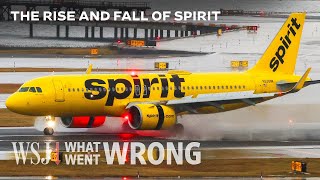 Why Spirit Airlines’s Stock Is Spiraling Down 60  WSJ What Went Wrong [upl. by Odericus]