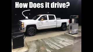 How Does my LOWERED Duramax drive [upl. by Moth72]