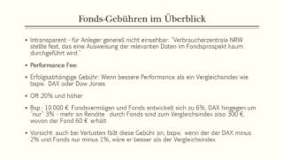 Warum die Fondsmanager immer reicher und die Kunden immer ärmer werden [upl. by Heddy]