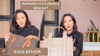 Marc Jacobs THE TOTE BAG  Michael Kors VOYAGER TOTE REVIEW mizobagreview mizoram [upl. by Chapnick]