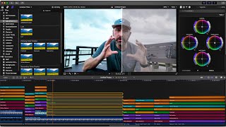 ADVANCED Adjustment Layers Final Cut Pro  Color Grading FCPX [upl. by Nerha]