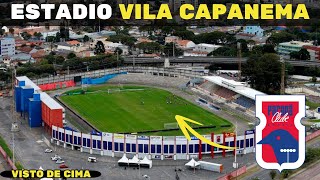 ESTADIO VILA CAPANEMA  parana clube  visto de cima [upl. by Eliades]