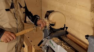 HOLZPROFI®  woodturning lathe M320 [upl. by Koziel459]