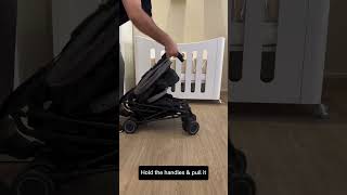 How to unfold Jikel Opal Double Compact Stroller [upl. by Hsenid]