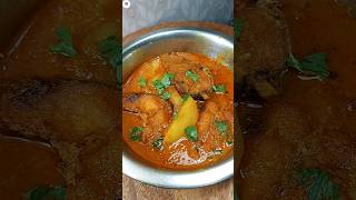 Rohu fish curry recipe fishcurry cooking shorts [upl. by Trebliw]