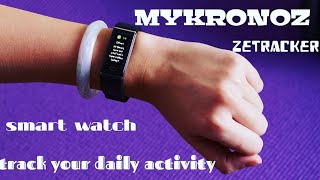 mykronoz smartwatch reviewsleep trackermykronoz zetrack [upl. by Scholem]