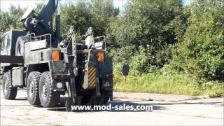 Foden Recovery demonstrating EKAAtlas Crane and Underlift [upl. by Macey]