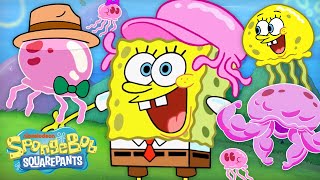 Every Jellyfish EVER 🪼  SpongeBob [upl. by Aynotal]