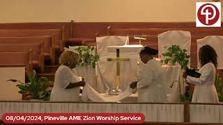 08042024 Pineville AME Zion Worship Service [upl. by Homere]