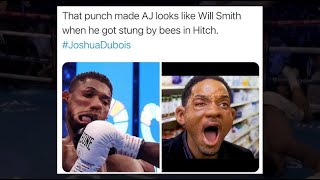 ANTHONY JOSHUA vs DANIEL DUBOIS 😂 BEST MEMES funny [upl. by Aroz]