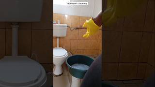 Bathroom cleaning at my new place cleaning [upl. by Ablem397]