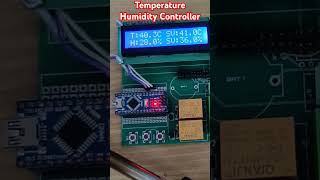 Temperature Humidity controller arduinoproject [upl. by Rip]