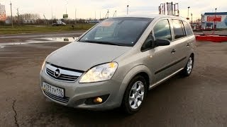 2008 Opel Zafira B Start Up Engine and In Depth Tour [upl. by Aruasor]