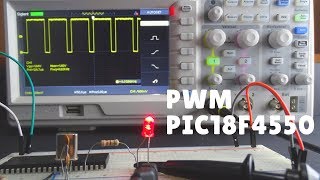 Como configurar el PWM usando el PIC18F4550  Tutorial PIC18F4550  Wels Theory [upl. by Annawit]