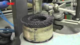 Full Automatic Flap Disc Machine [upl. by Ark]