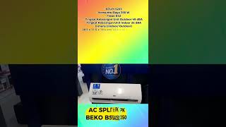 AC BEKO 12 PK AC BEKO BSFSA050  BSFSA050 iwandichannel ac achematlistrik [upl. by Neillij]