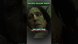 Voldemort kills Snape  Harry Potter Edit [upl. by Zeralda]