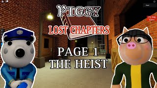 PAGE 1  Piggy The Lost Chapter  The Heist  Piggy Build Mode [upl. by Atalee]