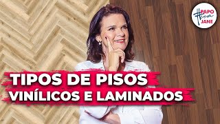 Piso vinílico ou laminado Qual vale mais a pena [upl. by Burman]