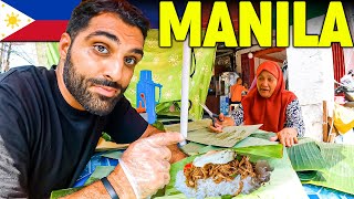 FILIPINO Street FOOD In Manila Philippines MUSLIM Town [upl. by Maurili237]