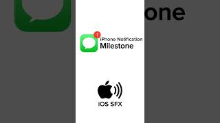 iPhone Notification Sound  Milestone iphone [upl. by Stillmann517]