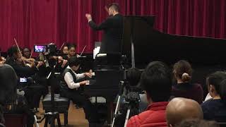 Haydn Piano Concerto in G Major Hob XVIII4 II Andante  Michael Chen Age 12 [upl. by Britni]