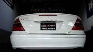 E500 Benz with Eisenmann Exhaust by Need 4 Speed Motorsports [upl. by Adianez]