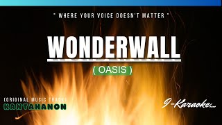 Wonderwall OASIS Karaoke Lyrics🎤 [upl. by Annawaj983]