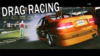 NFS Underground 2  Drag Races Stock LAN [upl. by Llebyram690]