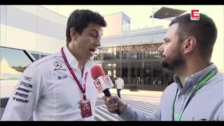 AMG Mercedes Boss Toto Wolff about Kubica return to F1 PL Polish [upl. by Russi]