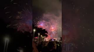 Fireworks Display during HongKong National Day 2024 shortsfeed shorts CharlesPyroFireworks rks [upl. by Shiri]