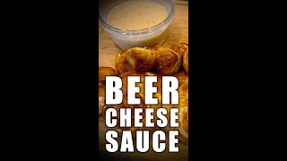 The EASIEST Beer Cheese Sauce EVER shorts [upl. by Nichole]