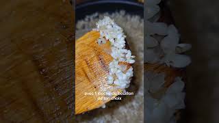 RECETTE DE RISOTTO CHAMPIGNON ET ÉPINARD 🌿 🍄‍🟫 recettefacile recetterapide recette food [upl. by Eejan]