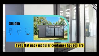 20ft prefab flat pack mobile modular houses with shipping container frames [upl. by Renruojos257]