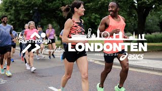 ASICS are the official Presenting Partner for The RunThrough Foundation LONDON TEN 🎉 [upl. by Sobel]