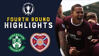 Hibernian 03 Hearts  Hearts Dominate Edinburgh Derby  Scottish Cup Fourth Round 202223 [upl. by Torhert]