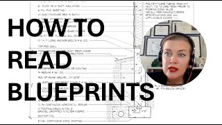 HOW TO READ CONSTRUCTION BLUEPRINTS amp DRAWINGS [upl. by Rehtaef]