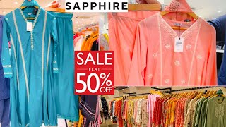 Sapphire Sale 🔥FLAT 50 Off  Sapphire ✨️Sale Today  Sapphire End Of Season Sale [upl. by Nnylav784]