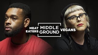 Vegans Vs Meat Eaters What Is The Right Diet  Middle Ground [upl. by Adrahc]