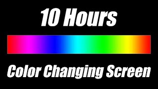 Color Changing Screen  Mood Led Lights 10 Hours [upl. by Yelad]