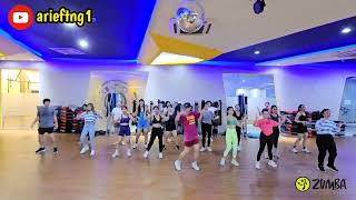 Gasolina Bhangra Remix  Tesher feat Daddy Yankee  Zumba Choreography  ZIN Arief [upl. by Eseeryt]