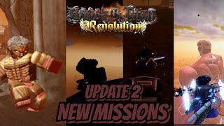 Every NEW MISSION in AOT Revolution [upl. by Rizzo]