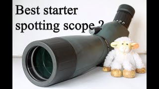 Best spotting scope for the beginner  Hawke Vantage 2060x60 [upl. by Naiva910]