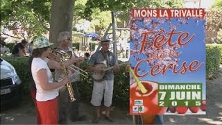 20e Fête de la Cerise à Mons La Trivalle 2015 [upl. by Faydra143]