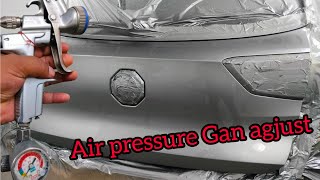 SATA Jet 1000 B RP IC SPRAY gun air pressure  colour painting porcess [upl. by Amuh]