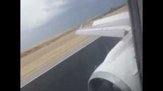 A320 slats approach and landing [upl. by Nomzaj]